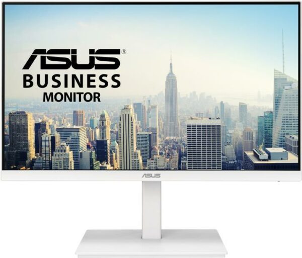 Der ASUS VA24EQSB-W ist ein 23.8 -Full-HD-Monitor mit einem rahmenlosen IPS-Panel für Weitwinkelbetrachtung