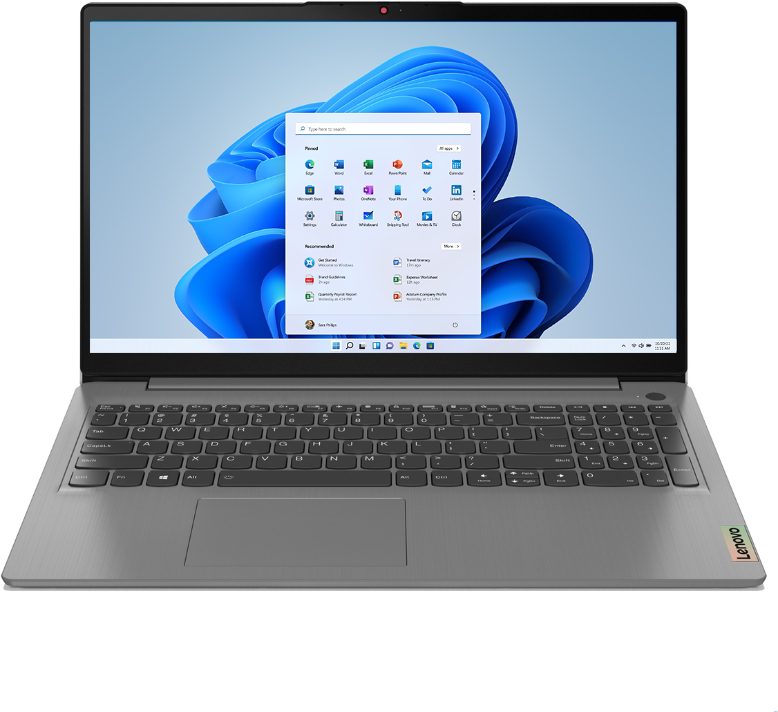 Kurzinfo: Lenovo IdeaPad 3 15ITL6 82H8 - Intel Core i3 1115G4 / 3 GHz - Win 11 Home in S mode - UHD Graphics - 8 GB RAM - 256 GB SSD NVMe - 39.6 cm (15.6) IPS 1920 x 1080 (Full HD) - Wi-Fi 5 - Arctic Grey - kbd: Deutsch Gruppe Notebooks Hersteller Lenovo Hersteller Art. Nr. 82H8021QGE Modell IdeaPad 3 15ITL6 82H8 EAN/UPC 0196119454107 Produktbeschreibung: Lenovo IdeaPad 3 15ITL6 - 39.6 cm (15.6) - Core i3 1115G4 - 8 GB RAM - 256 GB SSD - Deutsch Produkttyp Notebook Betriebssystem Win 11 Home in S mode - Deutsch Prozessor Intel Core i3 (11. Gen.) 1115G4 / 3 GHz (4.1 GHz) / 6 MB Cache Speicher 8 GB DDR4 (1 x 4 GB + 4 GB (gelötet)) Speicherkapazität 256 GB SSD - NVMe Bildschirm 39.6 cm (15.6) LED-Hintergrundbeleuchtung 1920 x 1080 / Full HD Grafik Intel UHD Graphics Tastatur Deutsch Numerische Tastatur Ja Integrierte Webcam Ja Netzwerk 802.11a/b/g/n/ac