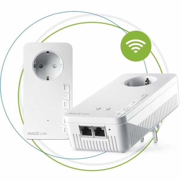 Max. 1200 MBit/s Powerline-Datenrate 128 Bit AES Verschlüsselung Max. 1167 MBit/s WLAN Übertragungsrate Fast Ethernet LAN LED-Funktionsanzeige