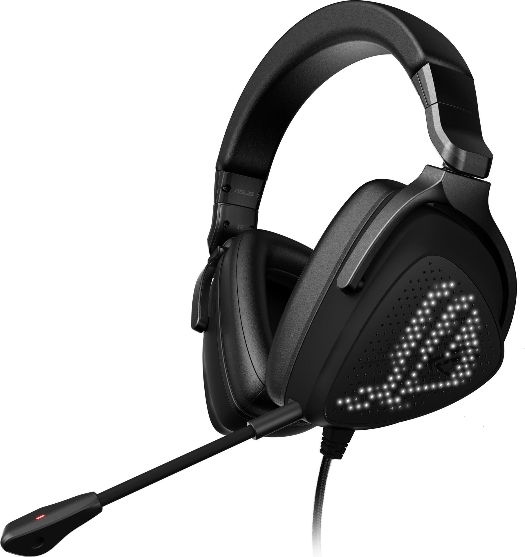 Kurzinfo: ASUS ROG Delta S Animate - Headset - ohrumschließend - kabelgebunden - USB