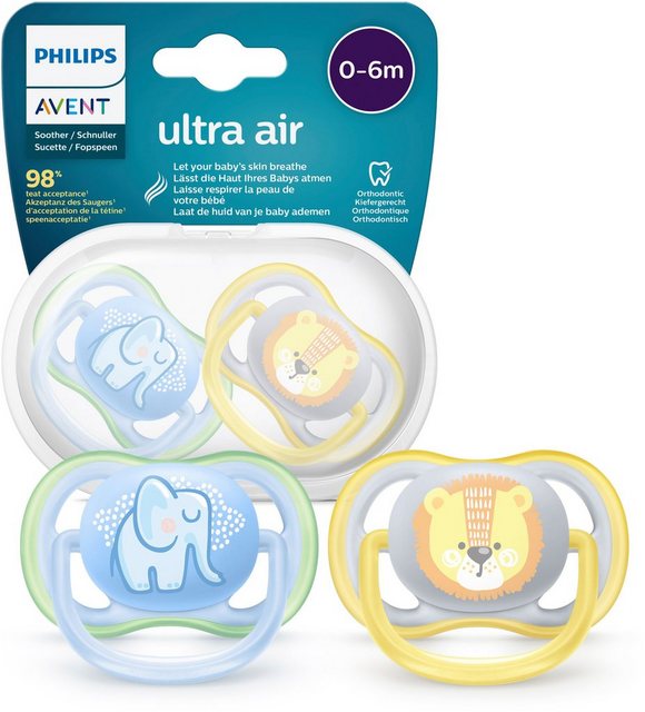 Der Philips Avent ultra air Schnuller SCF085/01 &amp