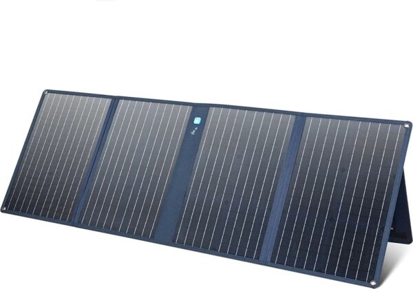 ENORME EFFIZIENZ: Das Solarpanel wandelt bis zu 23% des Sonnenlichts in Sonnenenergie um und lädt Solaranlagen auch an bewölkten Tagen mühelos auf. INTELLIGENTE AUSRICHTUNG: Ausgestattet mit der proprietären Suncast-Technologie von Anker