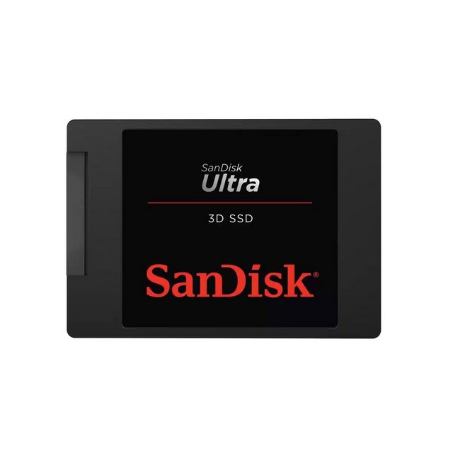 Sandisk Ultra 3D SSD 2TB SSD-Festplatte (2 TB) 2.5″ 560 MB/S Lesegeschwindigkeit, 530 MB/S Schreibgeschwindigkeit