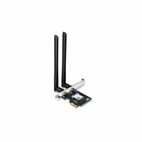 Archer T5E - AC1200 Wi-Fi Bluetooth 4.2 PCIe-Adapter Dualband-WLAN für schnellere Verbindungen Archer T5E ist ein 802.11ac Dualband-WLAN-PCI-Express-Adapter mit Geschwindigkeiten von bis zu 1167 Mbit/s (867 Mbit/s im 5 GHz-Band und 300 Mbit/s im 2