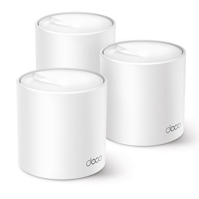 TP-Link WL-AP Access Point Deco X50 Mesh-System/AX3000 WLAN-Repeater, Dual Band Router & Repeater, WPA3 Reichweite bis 604m²