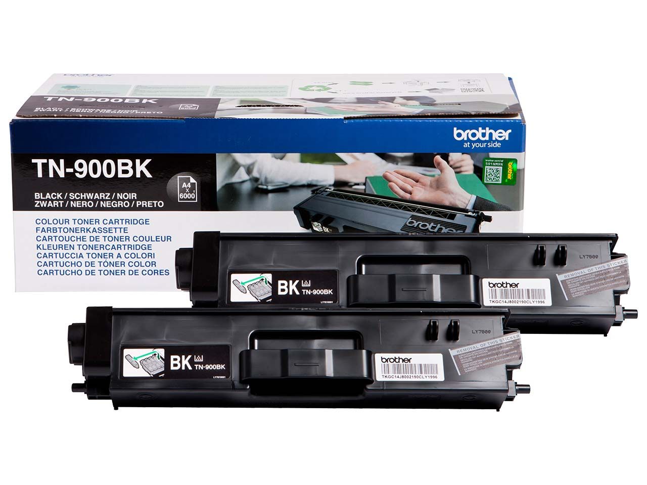 Brother Twinpack Toner TN-900BK schwarz