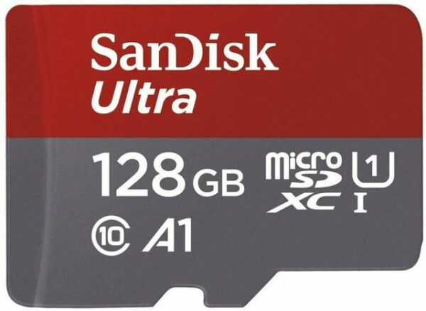 SanDisk microSDXC-Karte Ultra 128 GB UHS Class 1 Lesen: 100 MB/s &#43