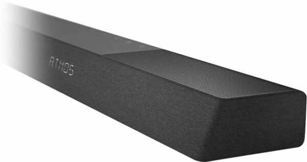 The One – Kino für Zuhause The One Soundbar mit kabellosem Subwoofer sorgt für ein echtes Kinoerlebnis. Spezielle Center-Kanal-Lautsprecher ermöglichen eine kristallklare Stimmwiedergabe und Dolby Atmos sorgt für unglaublich beeindruckenden Surround Sound.