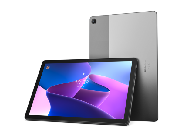 Kurzinfo: Lenovo Tab M10 (3rd Gen) ZAAF - Tablet - Android 11 oder höher - 32 GB eMMC - 25.7 cm (10.1) IPS (1920 x 1200) - microSD-Steckplatz - 4G - LTE - Dual Tone Storm Gray Gruppe Tablets- und e-Book-Reader Hersteller Lenovo Hersteller Art. Nr. ZAAF0030SE Modell Tab M10 (3rd Gen) ZAAF EAN/UPC 0196378578439 Produktbeschreibung: Lenovo Tab M10 (3rd Gen) ZAAF - Tablet - Android 11 oder höher - 32 GB - 25.7 cm (10.1) - 4G Produkttyp Tablet Betriebssystem Android 11 oder höher Bildschirm 25.7 cm (10.1) IPS - 1920 x 1200 - Multi-Touch Prozessor Unisoc T610 (8 Kerne) Prozessor-Taktfrequenz 1.8 GHz Speicherkapazität 32 GB eMMC RAM 3 GB Unterstützte Flash-Speicherkarten microSD Mobilfunktechnologie 4G Mobilfunkprotokolle GSM