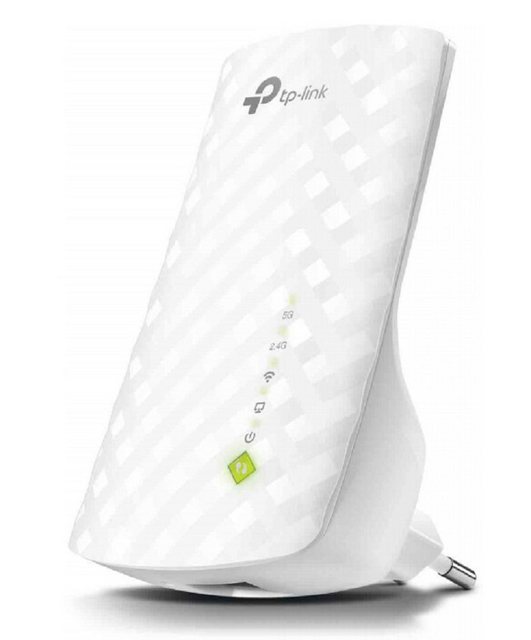 TP-Link RE220 AC750 Dualband WLAN-Repeater Mesh bis zu 750Mbit/s LAN-Port Weiß WLAN-Repeater