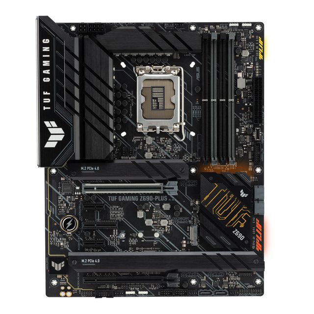 Der ASUS TUF GAMING Z690-PLUS vereint alle wesentlichen Elemente der neuesten Intel® Prozessoren mit spieletauglichen Funktionen und bewährter Haltbarkeit. Mit Komponenten in Militärqualität