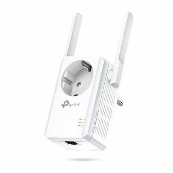 TP-Link TL-WA860RE WLAN-Repeater 300 Mbit/s mit integrierter Steckdose 3W LAN-PortPlug&amp