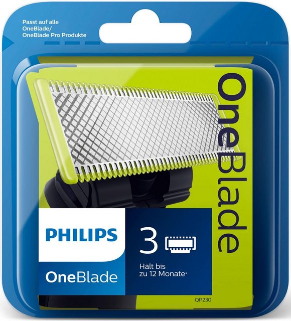 Die Philips OneBlade Ersatzklinge QP230/50 revolutioniert die Bartpflege