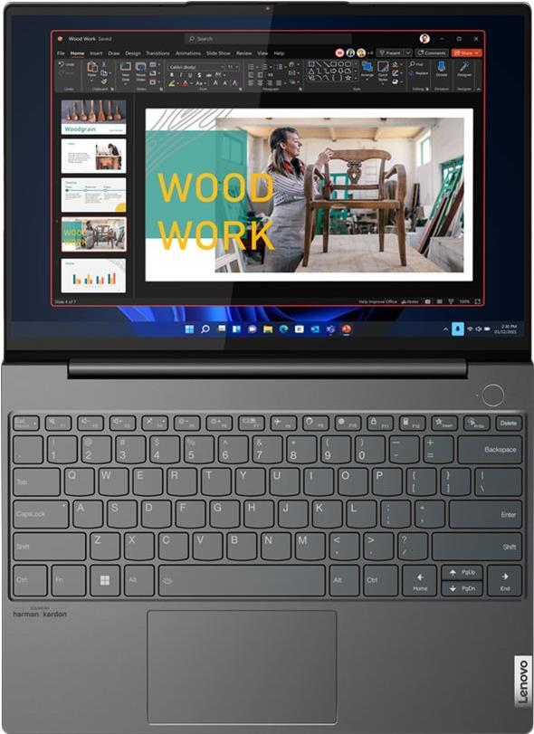 Lenovo ThinkBook 13x G2 IAP 21AT – Intel Core i5 1235U / 1.3 GHz – Evo – Win 11 Pro – Intel Iris Xe Grafikkarte – 16 GB RAM – 512 GB SSD NVMe – 33.8 cm (13.3) IPS 2560 x 1600 (WQXGA) – 802.11a/b/g/n/ac/ax (Wi-Fi 6E) – Dual Tone Storm Gray – kbd: Deutsch – mit 1 Jahr Lenovo Premium Care – mit ThinkBook USB-C Micro Hub