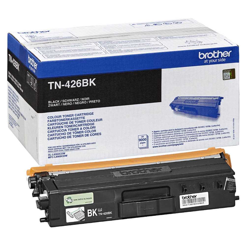 Kurzinfo: Brother TN426BK - Super Jumbo - Schwarz - Original - Tonerpatrone - für Brother HL-L8360CDW