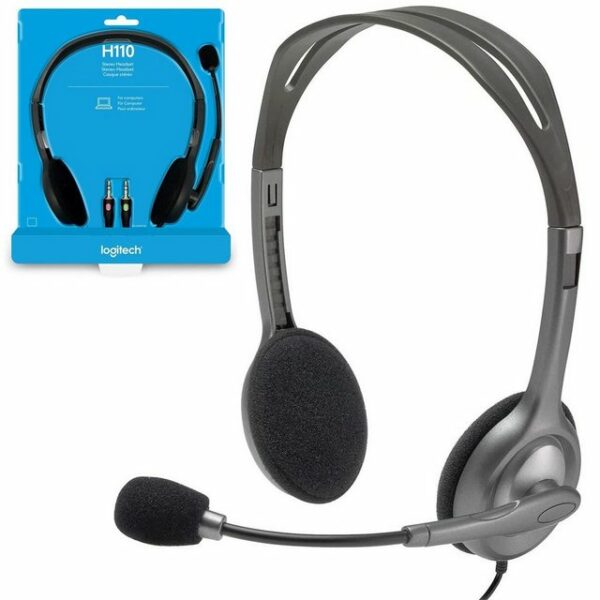 Logitech H110 Stereo Headset - Kopfhörer mit Mikrofon - 3