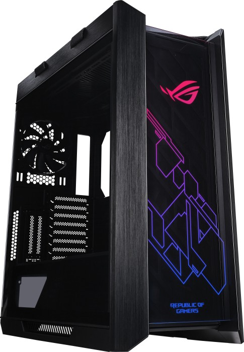 ASUS ROG Strix Helios – Midi Tower – Erweitertes ATX – ohne Netzteil (ATX) – Schwarz – USB/Audio (90DC0020-B39000)