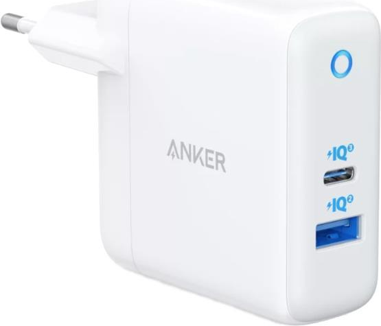 ANKER PowerPort PD+ 2 1xC 20W 1xA 15W White EU Plug (A2636G21)