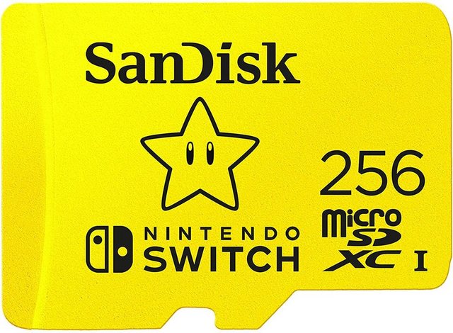 SanDisk Micro SDXC Speicherkarte Extreme 256 GB U3 für Nintendo Switch &amp