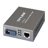 TP-Link MC112CS – Medienkonverter – 10Base-T, 100Base-FX, 100Base-TX – RJ-45 – SC single mode – extern – bis zu 20 km – 1310 (TX) / 1550 (RX) nm (MC112CS)