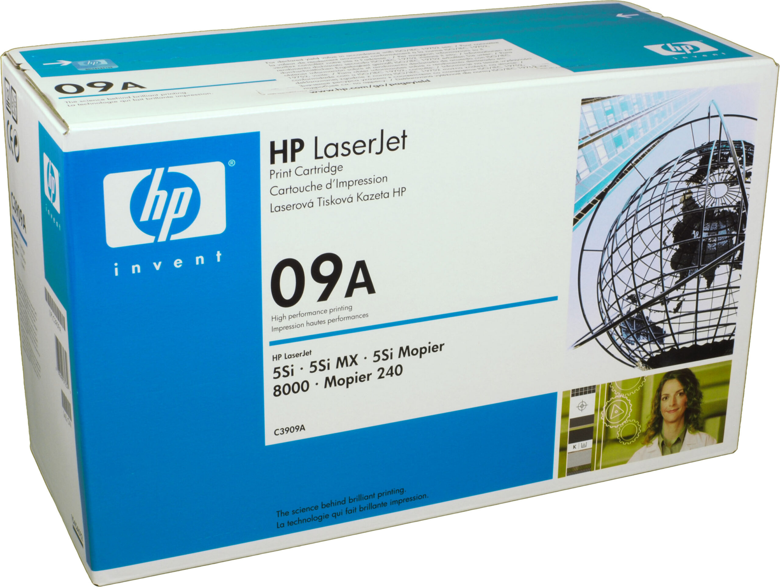 HP Toner C3909A  09A  schwarz