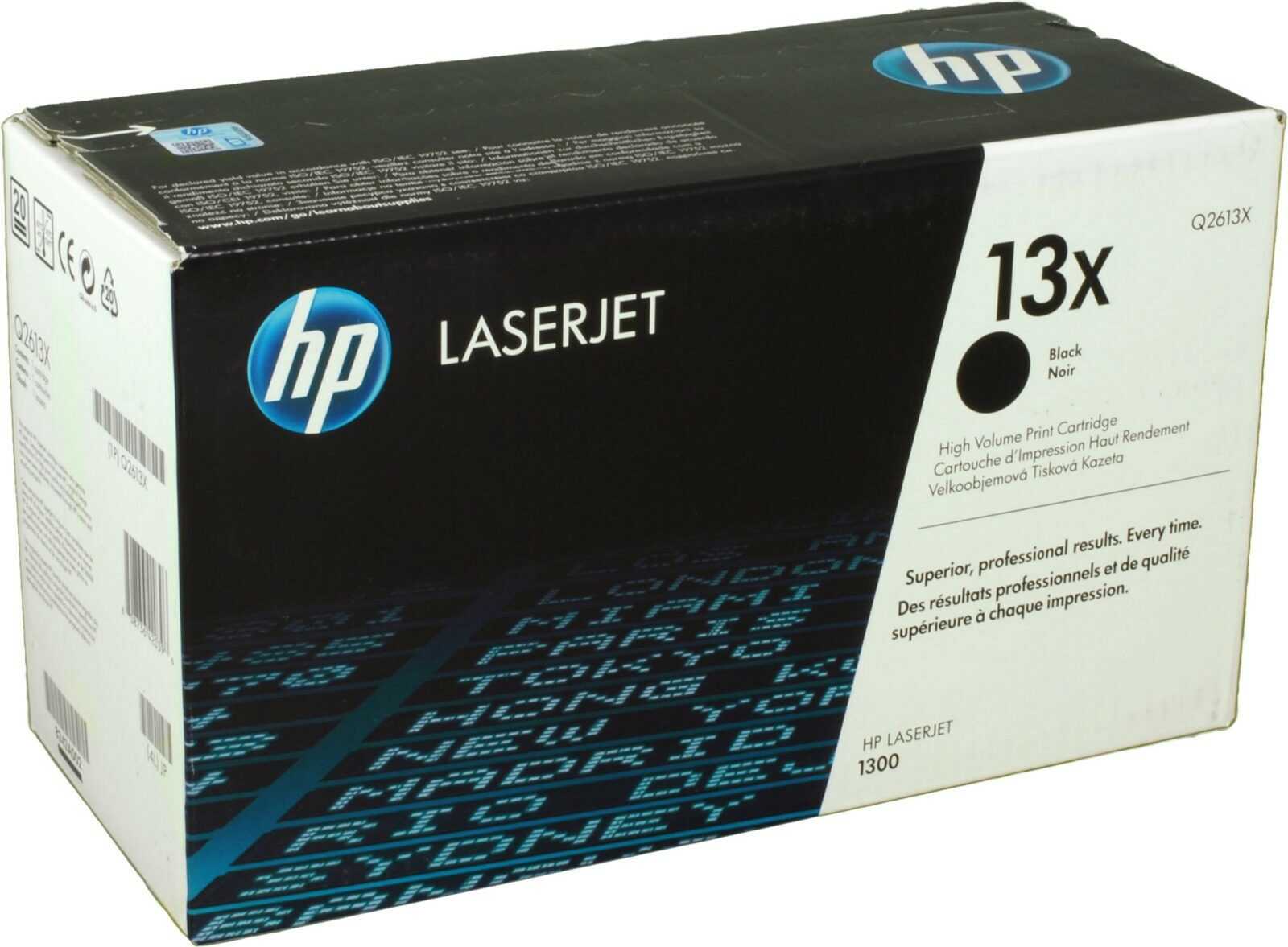 HP Toner Q2613X  13X  schwarz