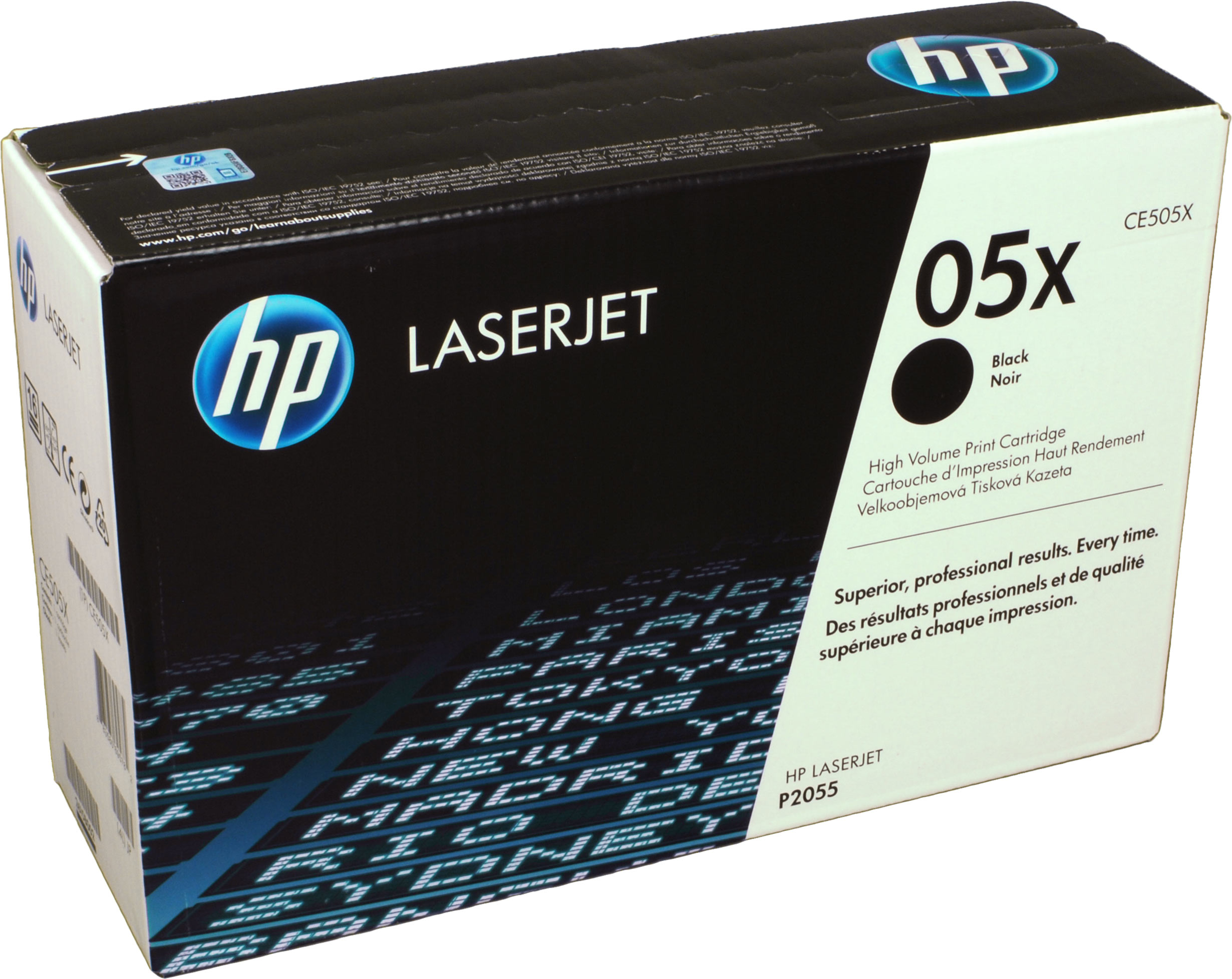 HP Toner CE505X  05X  schwarz