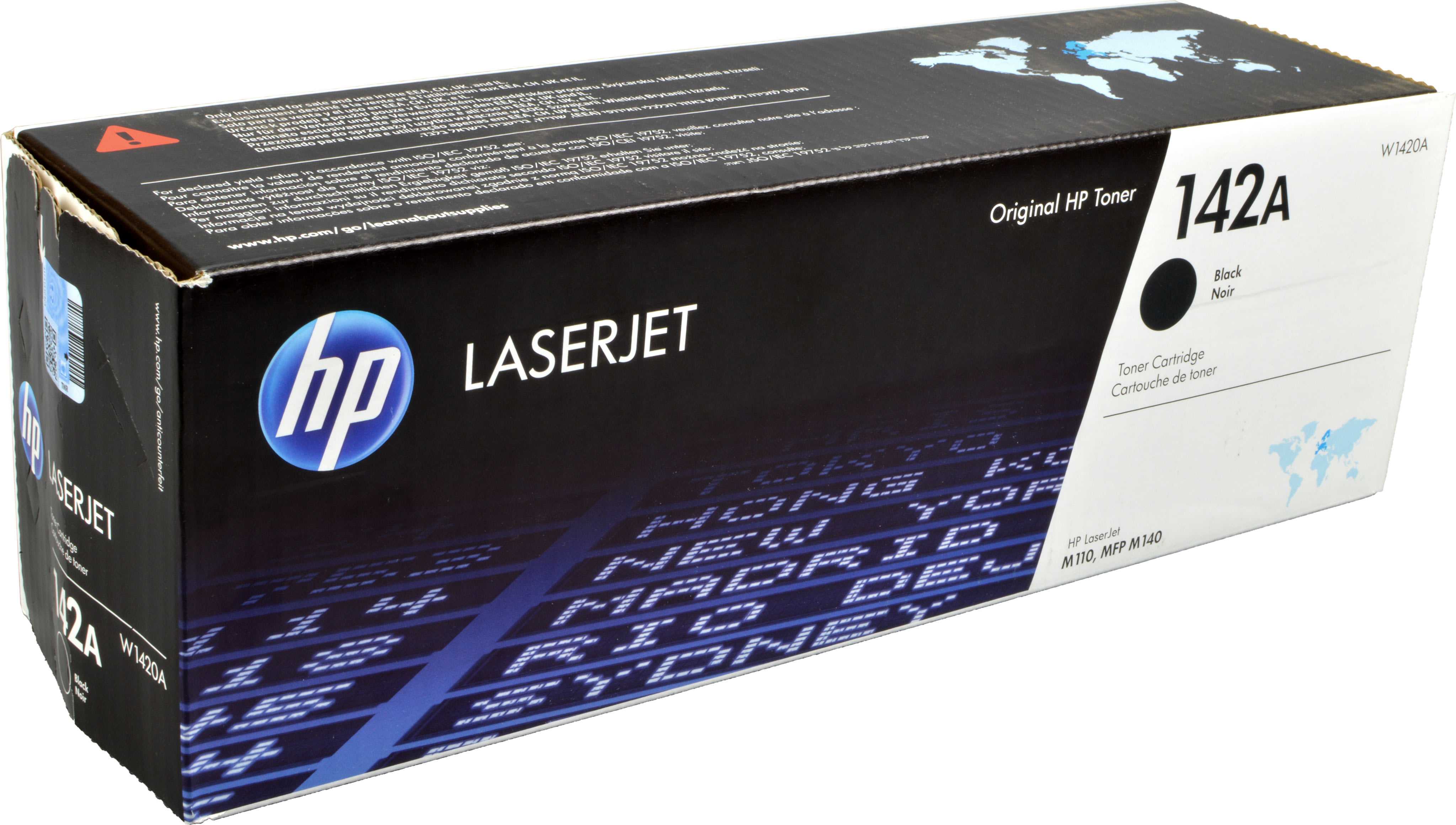 HP Toner W1420A  142A  schwarz