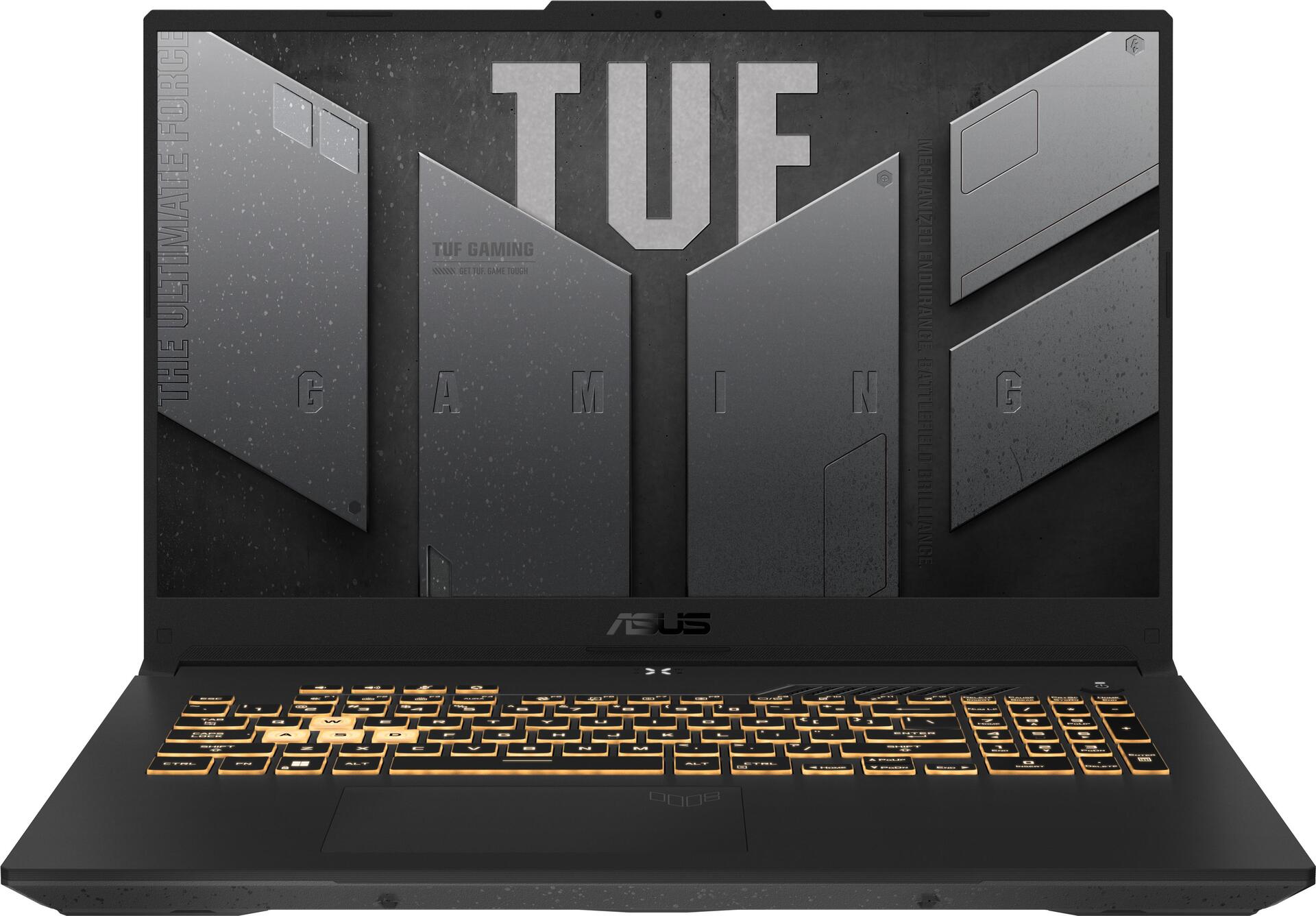 ASUS TUF Gaming F17 TUF707ZC-HX021W i5-12500H Notebook 43,9 cm (17.3 ) Full HD Intel® Core i5 8 GB DDR5-SDRAM 512 GB SSD NVIDIA GeForce RTX 3050 Wi-Fi 6 (802.11ax) Windows 11 Home Grau (90NR08U1-M001Z0)