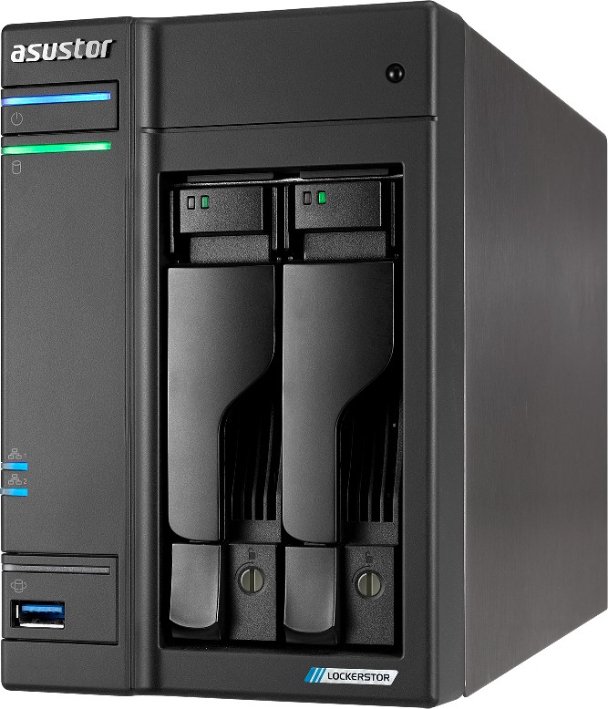 ASUSTOR Lockerstor NAS AS6702T 2-Bay (90-AS6702T)