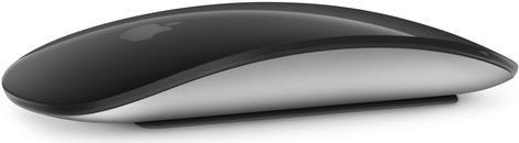 Apple Magic Mouse – Maus – Multi-Touch – kabellos – Bluetooth – Schwarz (MMMQ3Z/A)