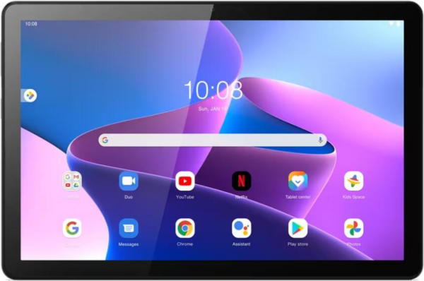 Kurzinfo: Lenovo Tab M10 (3rd Gen) ZAAG - Tablet - Android 11 oder höher - 32 GB eMMC - 25.7 cm (10.1) IPS (1920 x 1200) - microSD-Steckplatz - Dual Tone Storm Gray - TopSeller Gruppe Tablets- und e-Book-Reader Hersteller Lenovo Hersteller Art. Nr. ZAAG0013SE Modell Tab M10 (3rd Gen) ZAAG EAN/UPC 0196378578415 Produktbeschreibung: Lenovo Tab M10 (3rd Gen) ZAAG - Tablet - Android 11 oder höher - 32 GB - 25.7 cm (10.1) Produkttyp Tablet Betriebssystem Android 11 oder höher Bildschirm 25.7 cm (10.1) IPS - 1920 x 1200 - Multi-Touch Prozessor Unisoc T610 (8 Kerne) Prozessor-Taktfrequenz 1.8 GHz Speicherkapazität 32 GB eMMC RAM 3 GB Unterstützte Flash-Speicherkarten microSD Wireless Connectivity 802.11a/b/g/n/ac