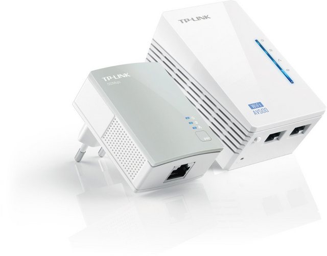 TP-Link TL-WPA4220KIT - AV600 WLAN Powerline Extender Kit (300 Mbit