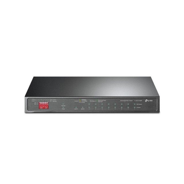 TP-Link TL-SG1210MP – 10-Port Gigabit PoE+Desktop Switch Netzwerk-Switch