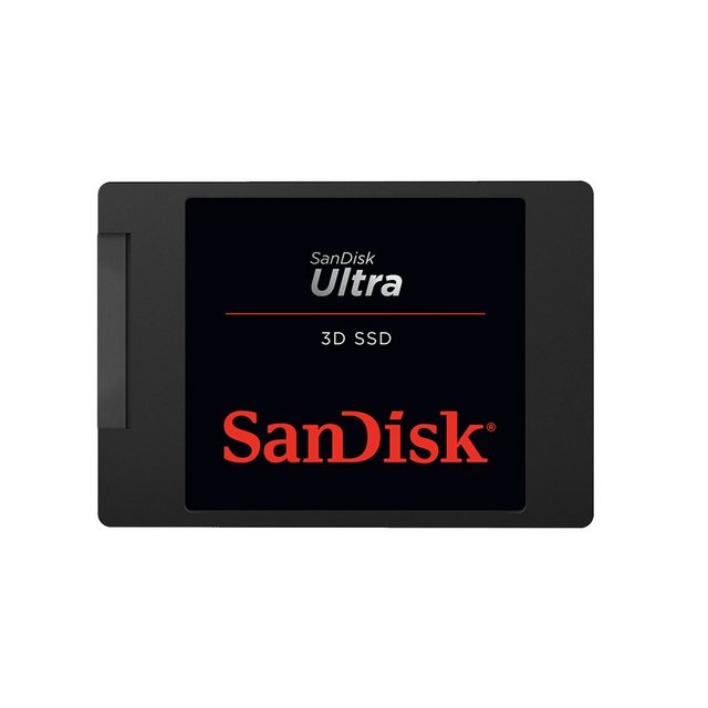 Sandisk Ultra 3D SSD 2 TB SSD-Festplatte (2 TB), 2,5 Zoll, SATA III, 2 TB