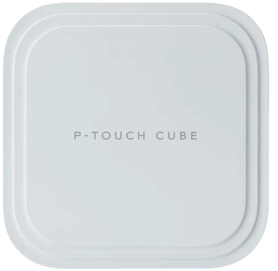 Brother P-Touch Cube Pro PT-P910BT – Etikettendrucker – Thermal Transfer – Rolle (3,6 cm) – 360 dpi – bis zu 20 mm/Sek. – USB 2.0, Bluetooth 5.0 – automatisches Schneiden – weiß