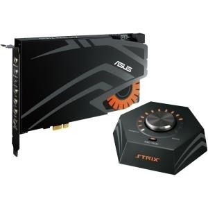 ASUS Strix Raid DLX – Soundkarte – 24-Bit – 192 kHz – 124 dB S/N – 7,1 – PCIe – CM6632A (90YB00H0-M1UA00)