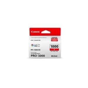 Canon PFI-1000 R – Rot – Original – Tintenbehälter – für imagePROGRAF PRO-1000 (0554C001)