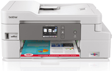 Brother DCP-J1100DW – Multifunktionsdrucker – Farbe – Tintenstrahl – Legal (216 x 356 mm) (Original) – A4/Letter (Medien) – bis zu 6 Seiten/Min. (Kopieren) – bis zu 12 ipm (Drucken) – 150 Blatt – USB 2.0, Wi-Fi(n), USB-Host