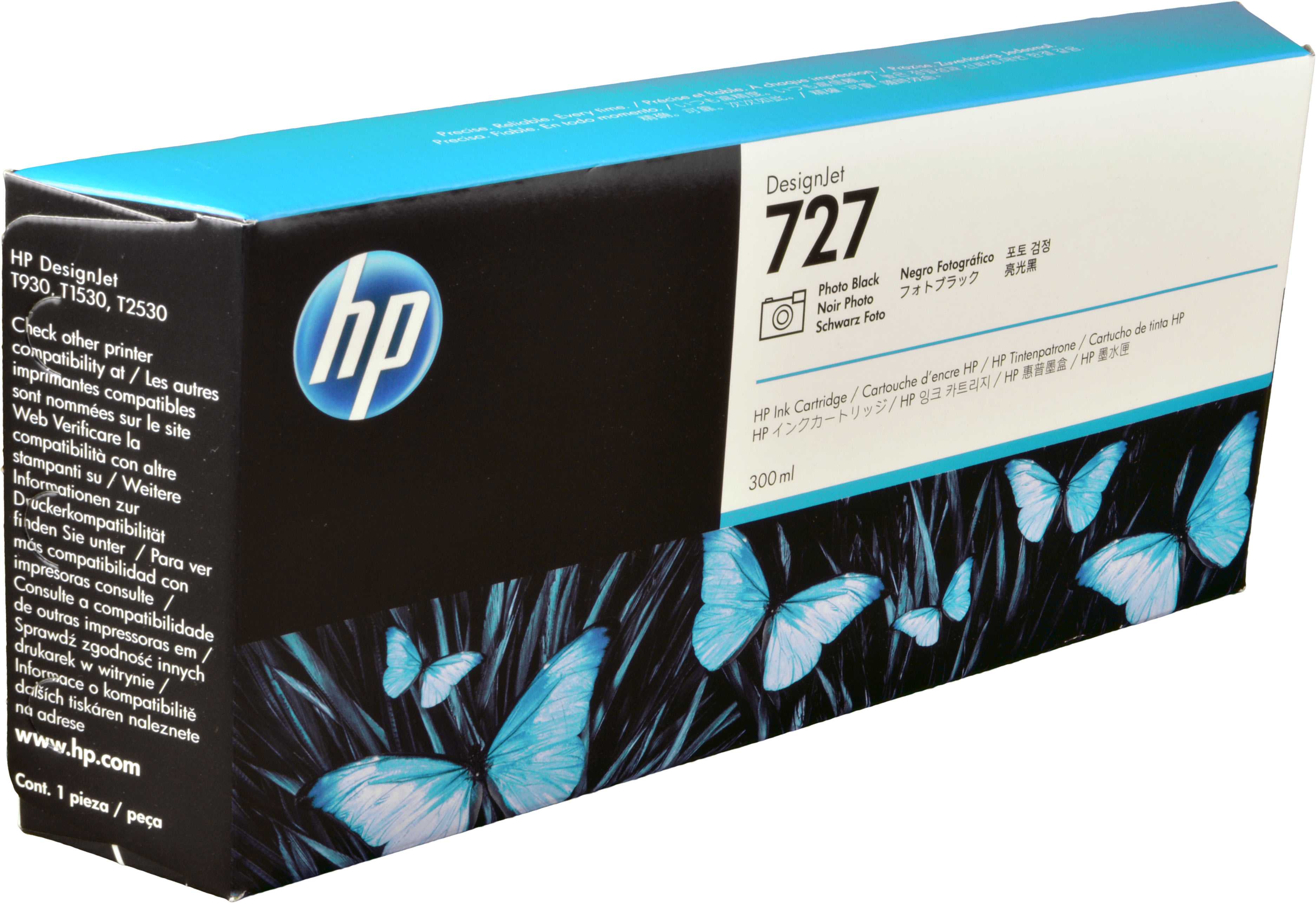 HP Tinte F9J79A  727  foto schwarz