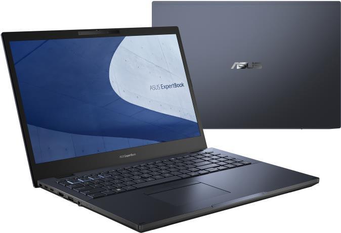 ASUS ExpertBook B2 B2502CBA-BQ0434X i7-1260P Notebook 39,6 cm (15.6 ) Full HD Intel® Core i7 16 GB DDR4-SDRAM 512 GB SSD Wi-Fi 6E (802.11ax) Windows 11 Pro Schwarz (90NX04K1-M00X10)