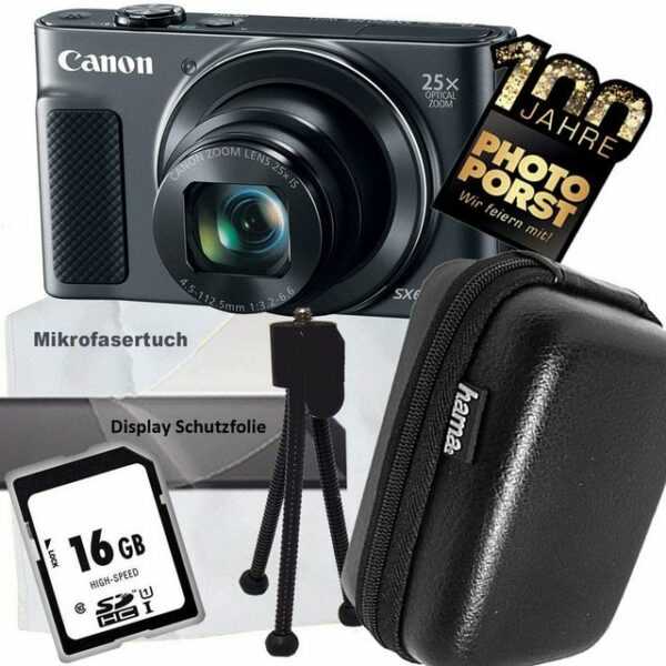 Canon Powershot SX620 HS schwarz Amazon Set