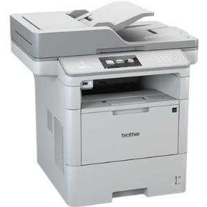 Brother MFC-L6900DW – Multifunktionsdrucker – s/w – Laser – Legal (216 x 356 mm) (Original) – A4/Legal (Medien) – bis zu 50 Seiten/Min. (Drucken) – 570 Blatt – 33.6 Kbps – USB 2.0, Gigabit LAN, Wi-Fi(n), USB-Host, NFC mit Brother PRINT AirBag for 750000 pages (MFCL6900DWG1)