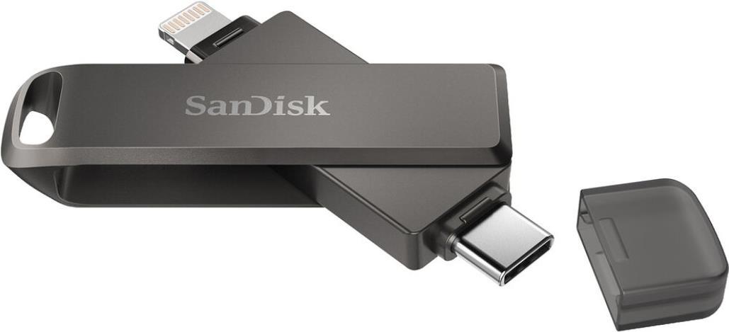 SanDisk iXpand Luxe – USB-Flash-Laufwerk – 128 GB – USB-C / Lightning