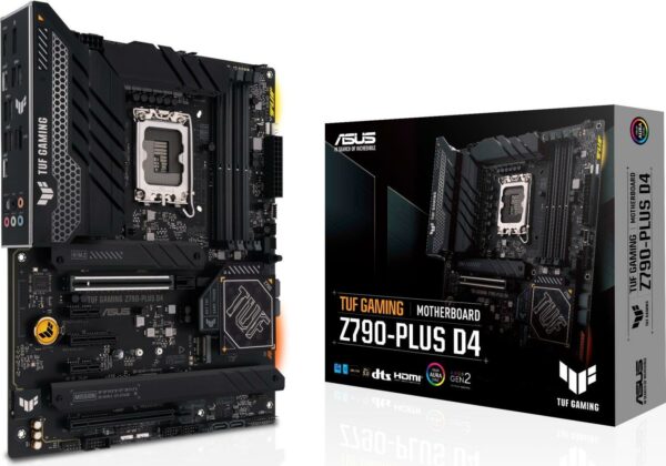 Kurzinfo: ASUS TUF GAMING Z790-PLUS D4 - Motherboard - ATX - LGA1700-Sockel - Z790 Chipsatz - USB 3.2 Gen 1