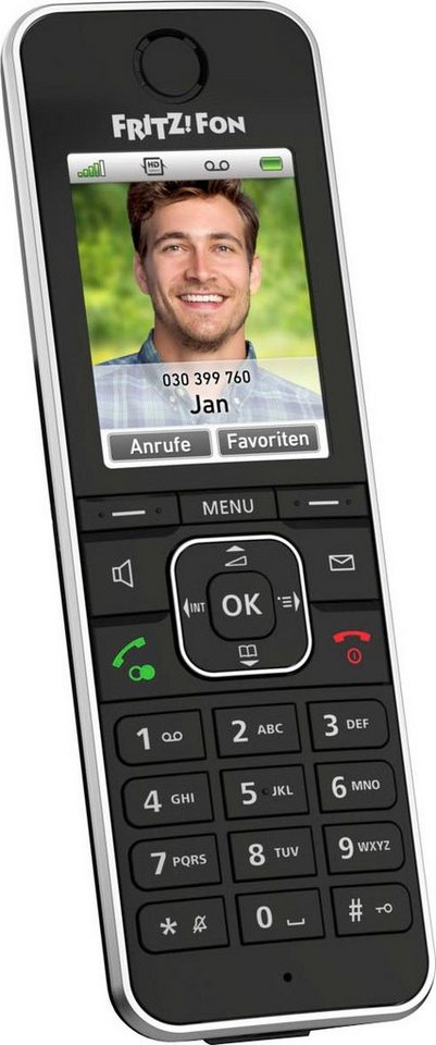 AVM FRITZ!Fon C6 DECT-Telefon (Mobilteile: 1)