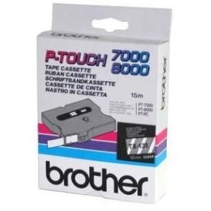 Brother – Laminiertes Band – Rolle (1,2 cm x 8 m) (TX-131)