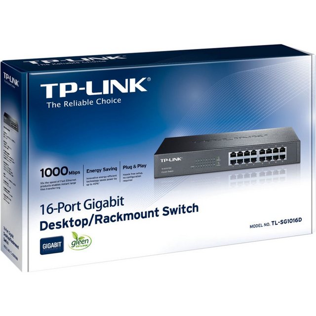 TP-Link TL-SG1016D Netzwerk-Switch