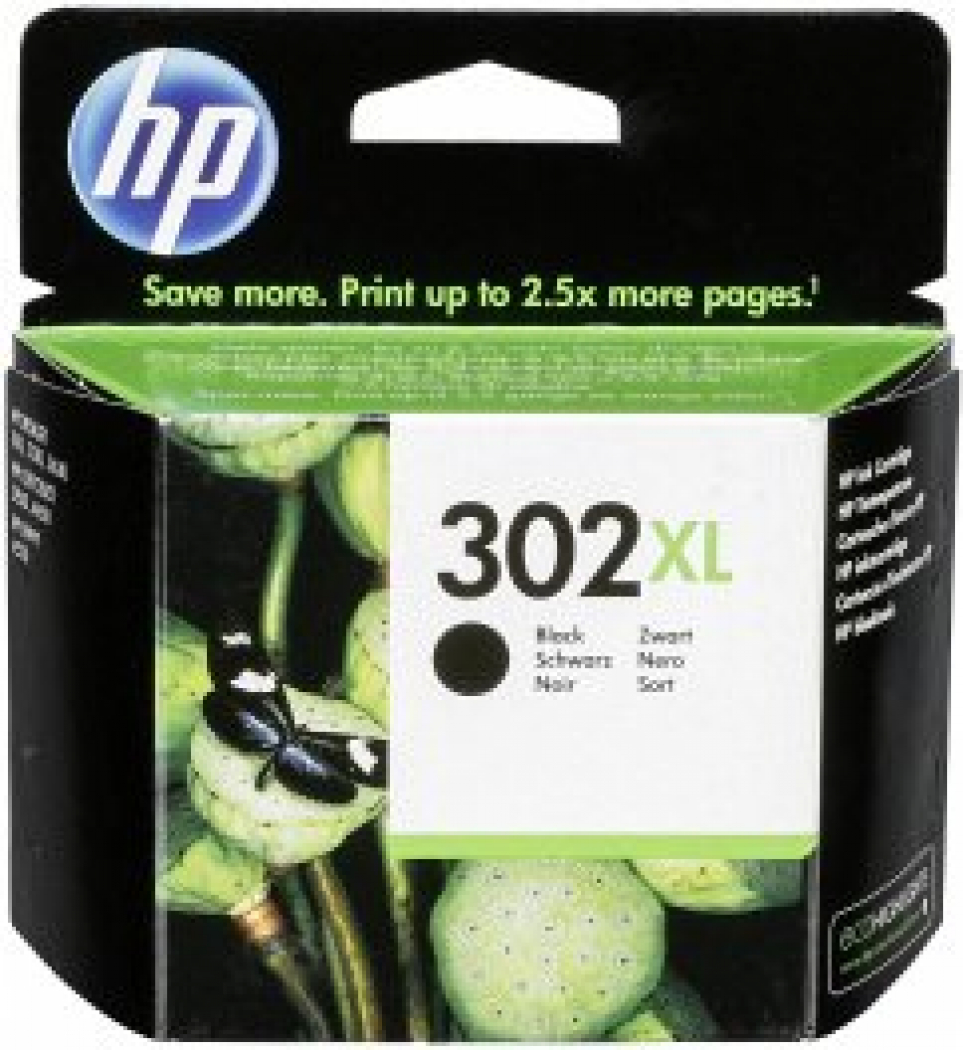 HP F6U68AE Tintenpatrone schwarz No. 302 XL