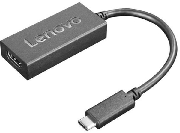 Lenovo USB-C® / HDMI Adapterkabel USB-C® Stecker, HDMI-A Buchse 0.15 m Schwarz 4X90R61022  USB-C®-Displaykabel